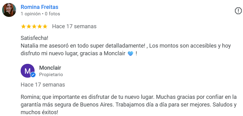 opinion de atención al publico